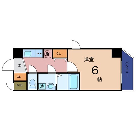 クレアート北大阪レヴァンテの物件間取画像